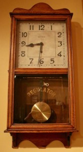 Post 33 Wind Up Clock