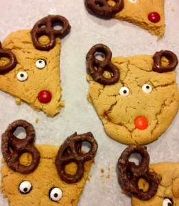 Imperfect Reindeer Cookie