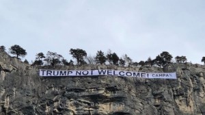 trumpnotwelcomebanner